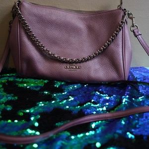 Lavender coach purse
